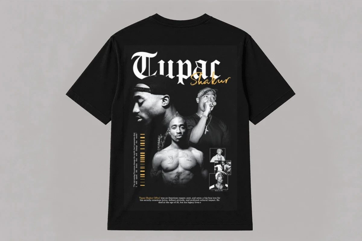 2 Pac Shakur Vintage Tribute