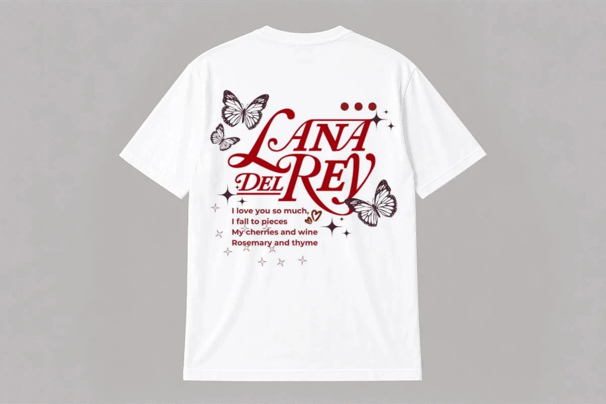 Lana Del Rey Cherry Butterflies